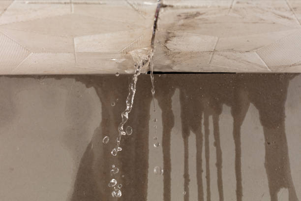 Professional Burst Pipe Cleanup technician working in Suitland, MD